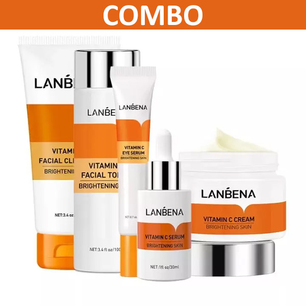 Lanbena Vitamin C Skincare Set – 5pcs