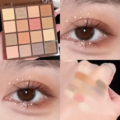 Seven Cool Gorgeous 16 Nude Shade Eyeshadow Palette