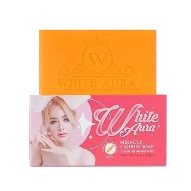 White Aura Miracle Carrot Soap