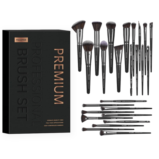 MAANGE Premium 25Pcs Professional Brush Set
