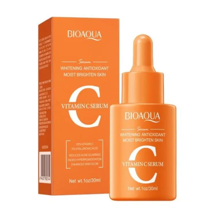 BIOAQUA Vitamin C Serum for Whitening Moisturizing Anti-aging Skin Care