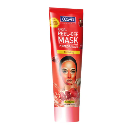 COSMO Skin Naturals Facial Clarifies & Nourish Peel-Off Mask -  Pomegranate