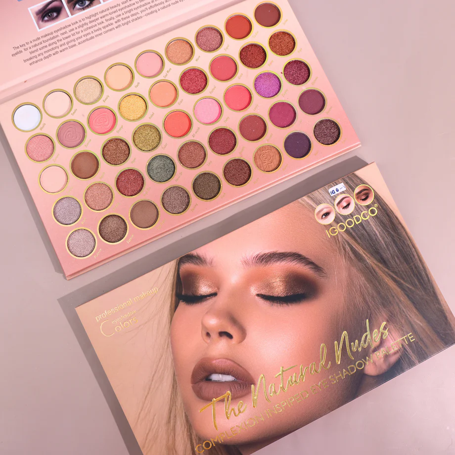 Igoodco The Natural Nudes Eyeshadow Palette 45 color